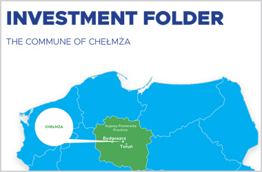The investment folder has been prepared as part of the “Implementing standards of investor support in local governments of the Kujawy-Pomerania Province”